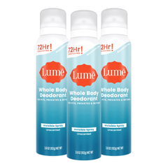 Unscented | Spray Deodorant 3-Pack