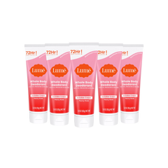 Peony Rose | Cream Tube Deodorant 5-Pack