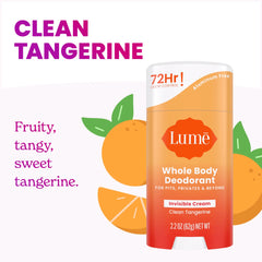 Clean Tangerine | Cream Stick Deodorant
