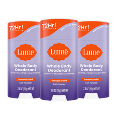 Soft Powder | Solid Stick Deodorant 3-Pack