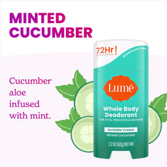 Minted Cucumber | Cream Stick Deodorant