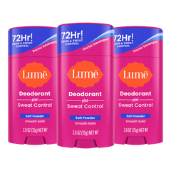 Soft Powder | Sweat Control Solid Deodorant 3-Pack
