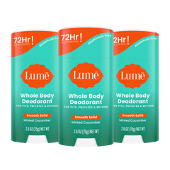 Minted Cucumber | Solid Stick Deodorant 3-Pack
