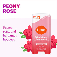 Peony Rose | Cream Stick Deodorant