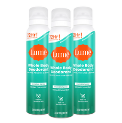 Minted Cucumber | Spray Deodorant 3-Pack