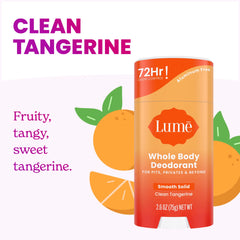 Clean Tangerine | Solid Stick Deodorant 5-Pack