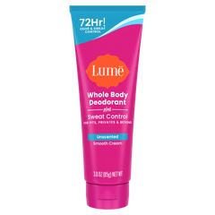 Unscented | Cream Deodorant + Sweat Control 3-Pack