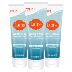 Unscented | Cream Tube Deodorant 3-Pack