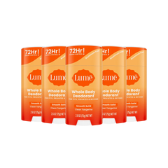 Clean Tangerine | Solid Stick Deodorant 5-Pack