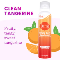 Clean Tangerine | Spray Deodorant 5-Pack