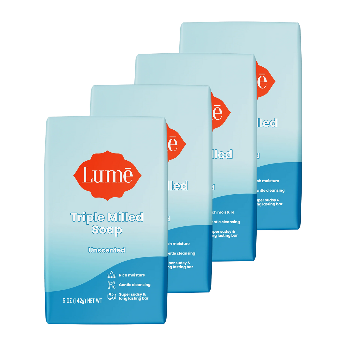 Unscented | Soap 4-Pack