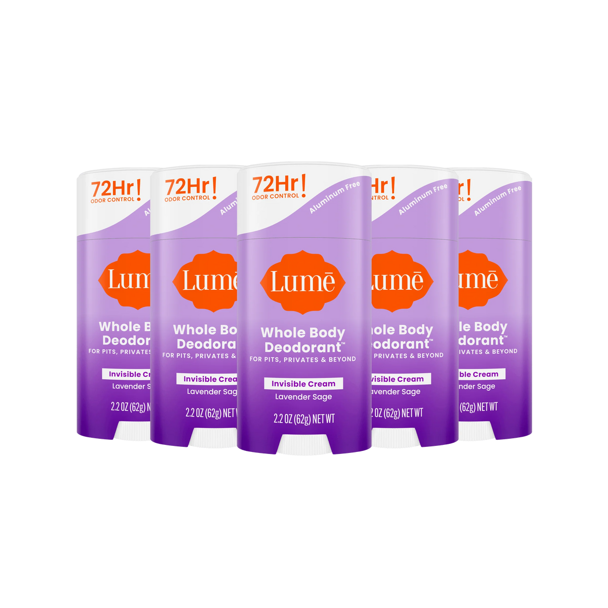 Lavender Sage | Cream Stick Deodorant 5-Pack