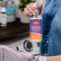 Laundry Stink Eraser | Pretreat Spray + Scrub Brush