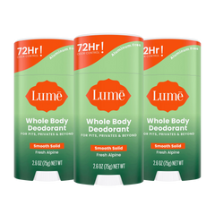 Fresh Alpine | Solid Stick Deodorant 3-Pack