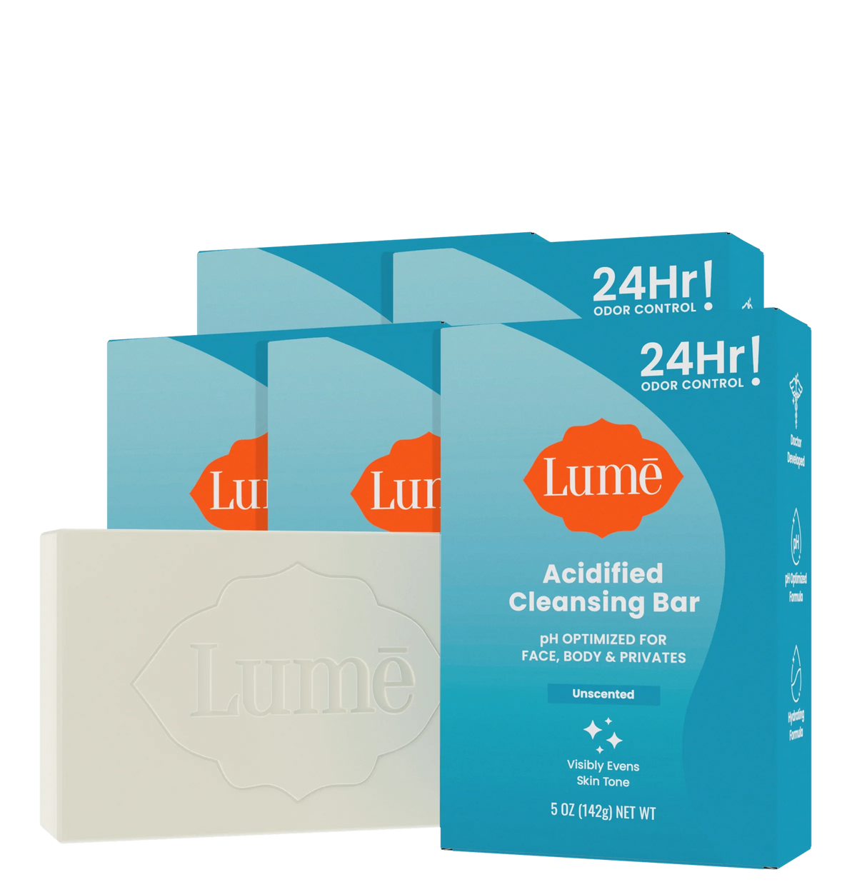 Unscented | Cleansing Bar 5-Pack