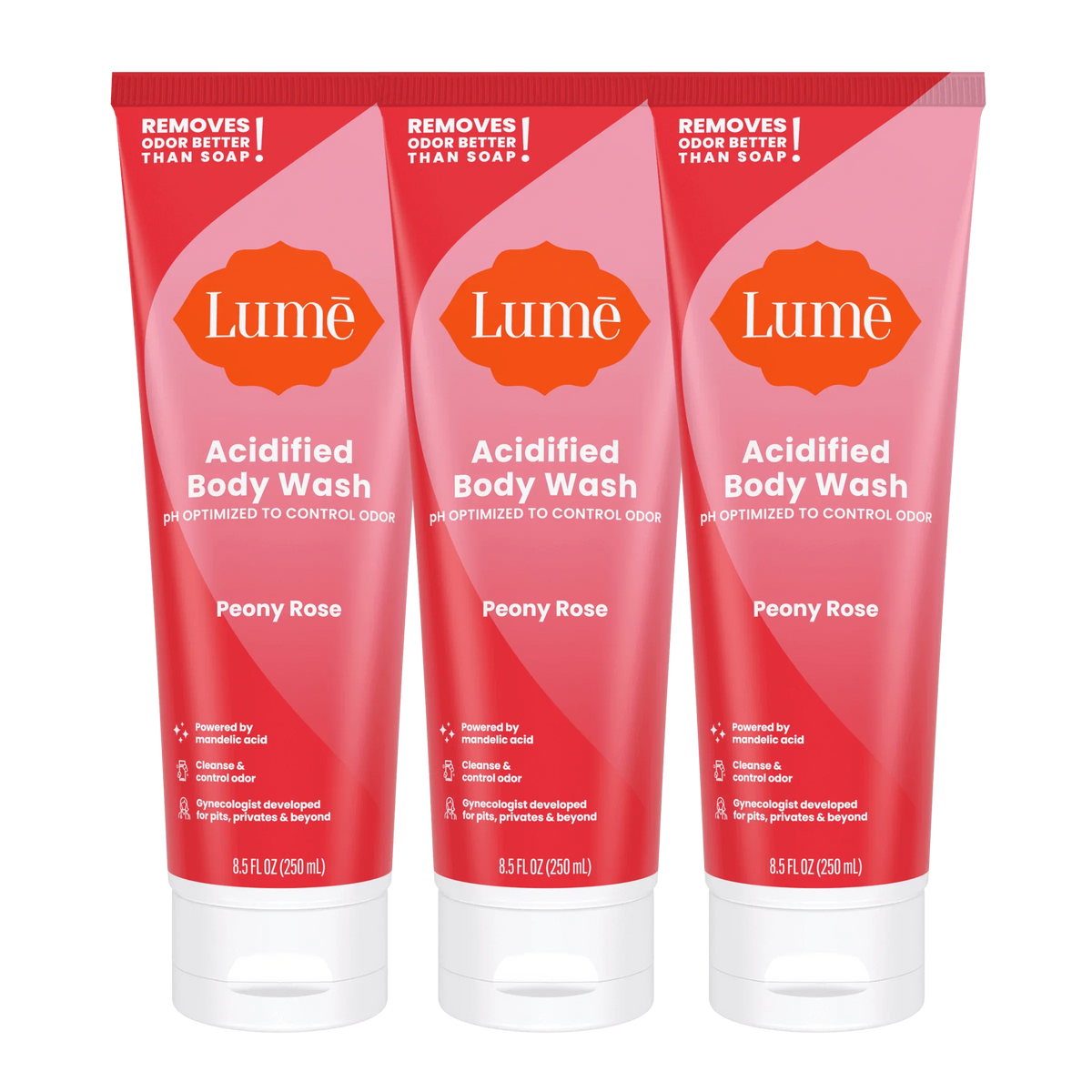Peony Rose | Body Wash 3-Pack