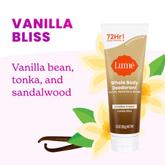 Vanilla Bliss | Cream Tube Deodorant