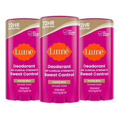 Vanilla Bliss | Sweat Control Solid Deodorant 3-Pack