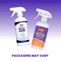 Laundry Stink Eraser | Pretreat Spray + Scrub Brush