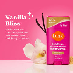Vanilla Bliss | Sweat Control Solid Deodorant