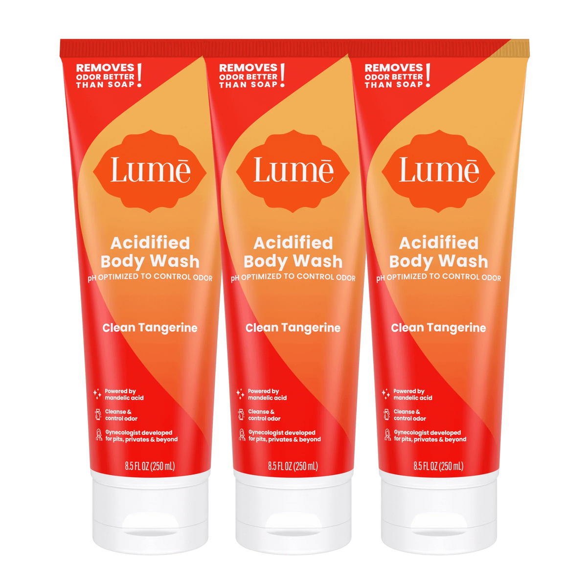Clean Tangerine | Body Wash 3-Pack