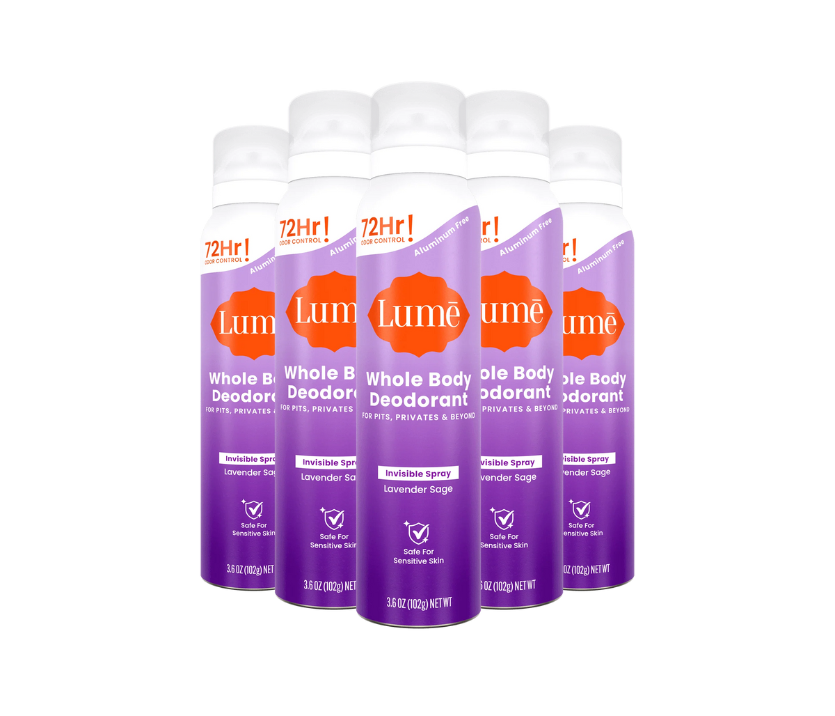 Lavender Sage | Spray Deodorant 5-Pack