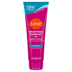 Unscented | Cream Tube Deodorant | + Sweat Control