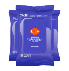 Soft Powder 45ct Wipes | Deodorant Wipes 3-Pack