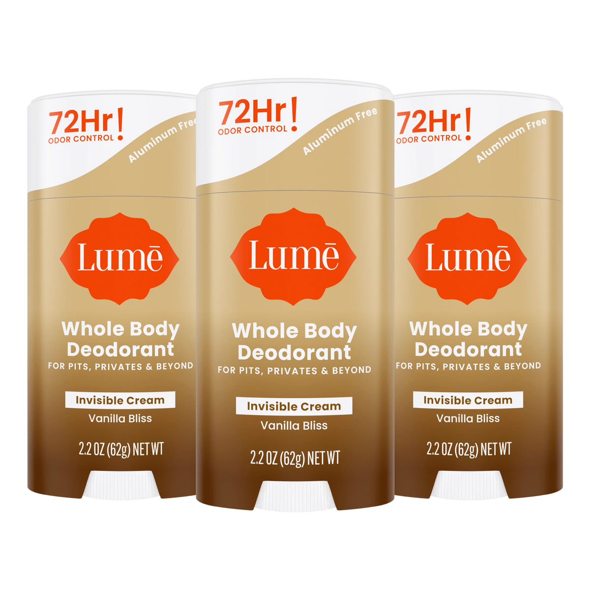 Vanilla Bliss | Cream Stick Deodorant 3-Pack