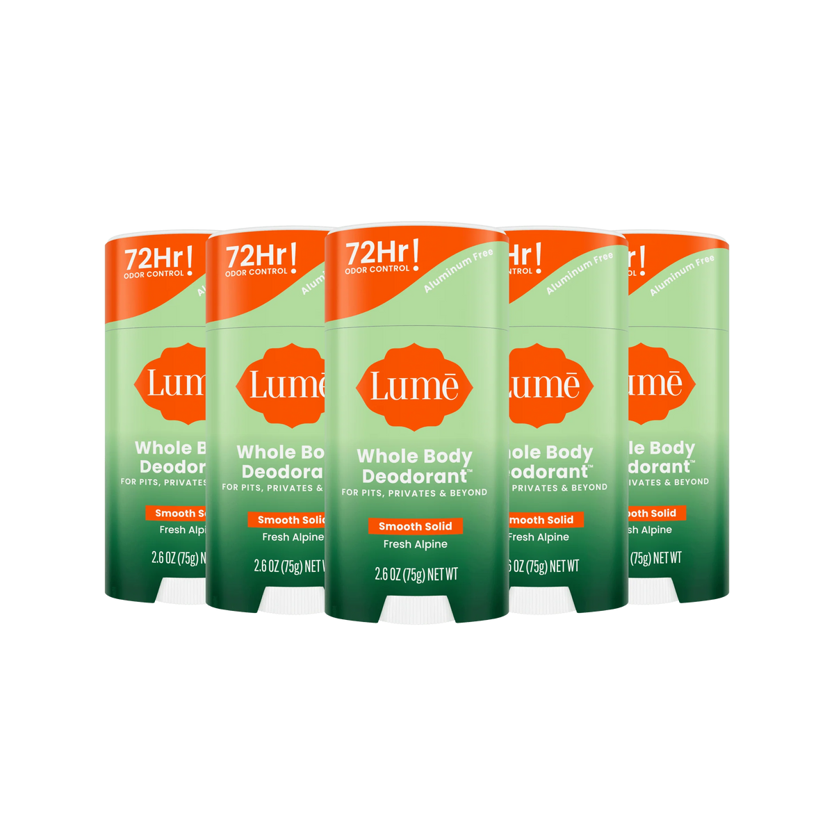 Fresh Alpine | Solid Stick Deodorant 5-Pack