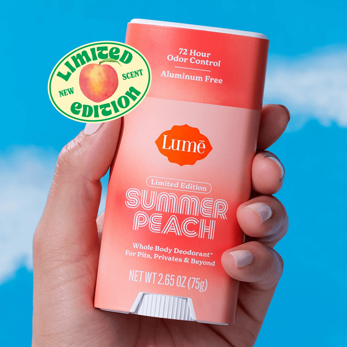 Summer Peach | Solid Stick Deodorant