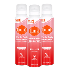 Peony Rose | Spray Deodorant 3-Pack