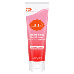 Peony Rose | Cream Tube Deodorant 3-Pack