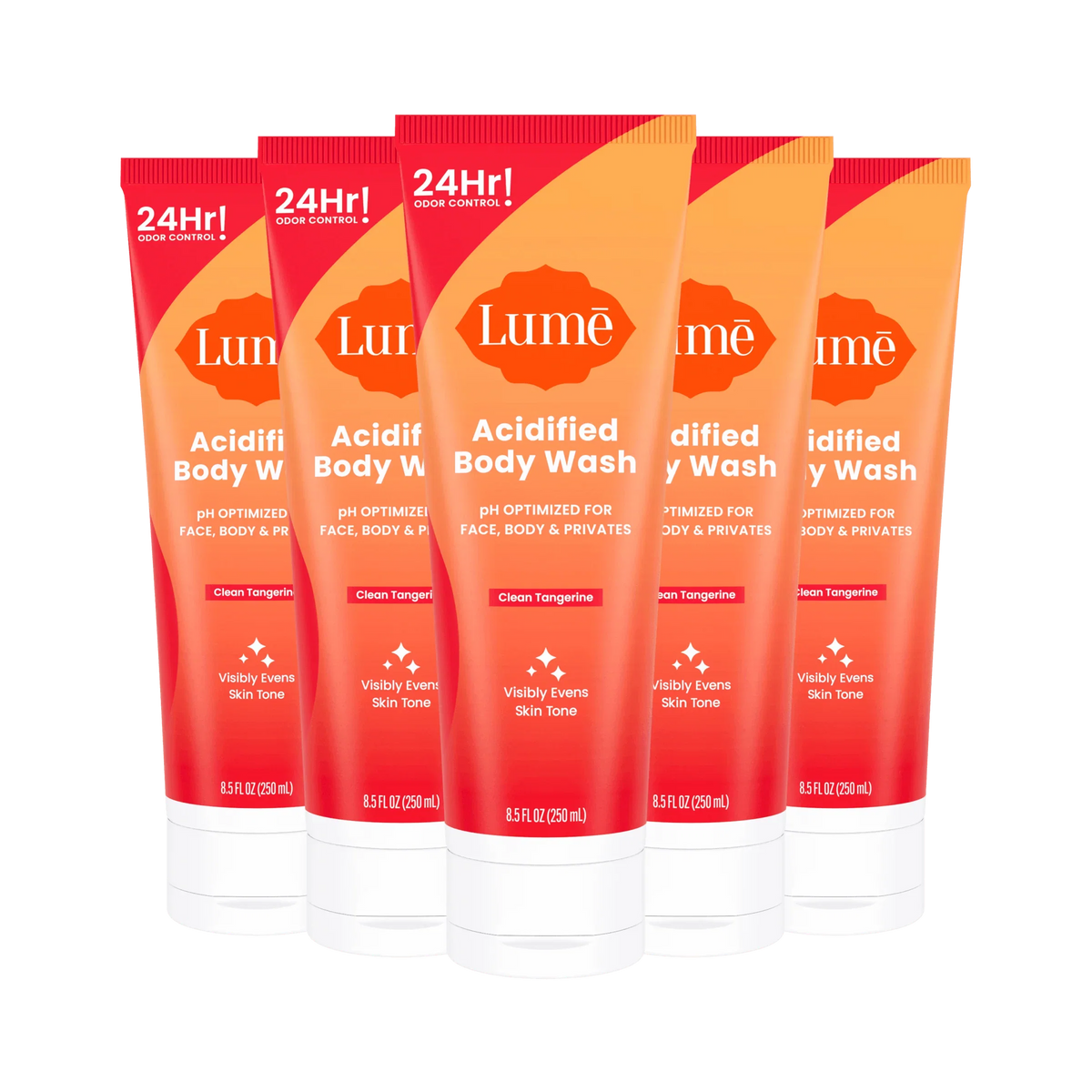 Clean Tangerine | Body Wash 5-Pack