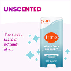Unscented | Cream Stick Deodorant