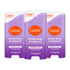 Lavender Sage | Cream Stick Deodorant 3-Pack