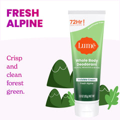 Fresh Alpine | Cream Tube Deodorant