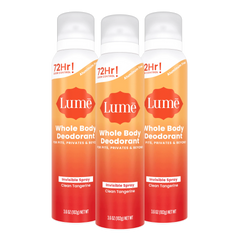 Clean Tangerine | Spray Deodorant 3-Pack