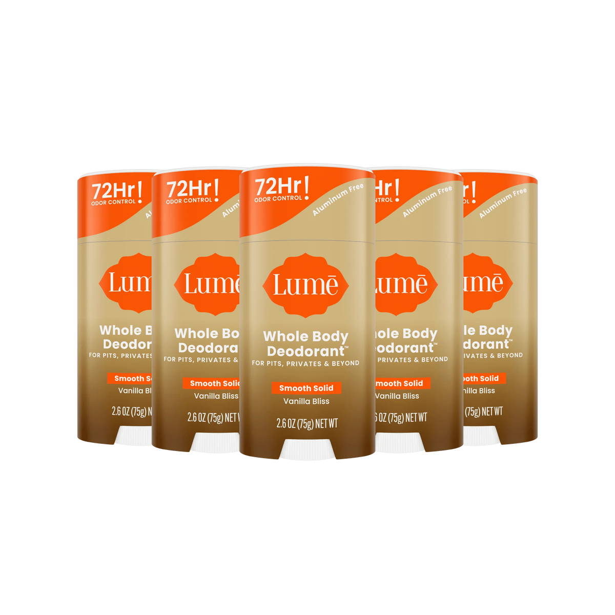 Vanilla Bliss | Solid Stick Deodorant 5-Pack