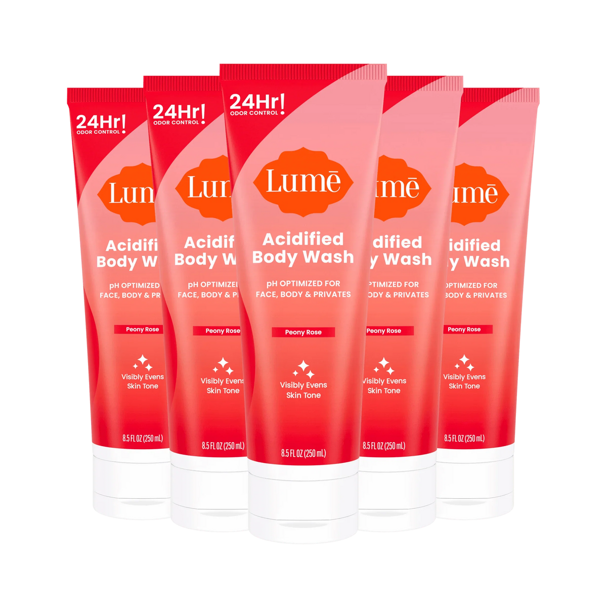 Peony Rose | Body Wash 5-Pack