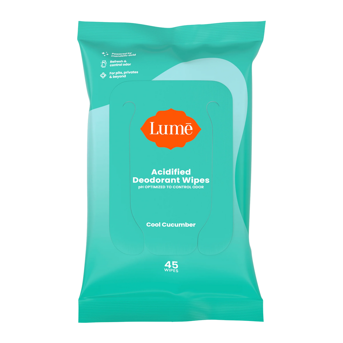Cool Cucumber | Deodorant Wipes (45 count)
