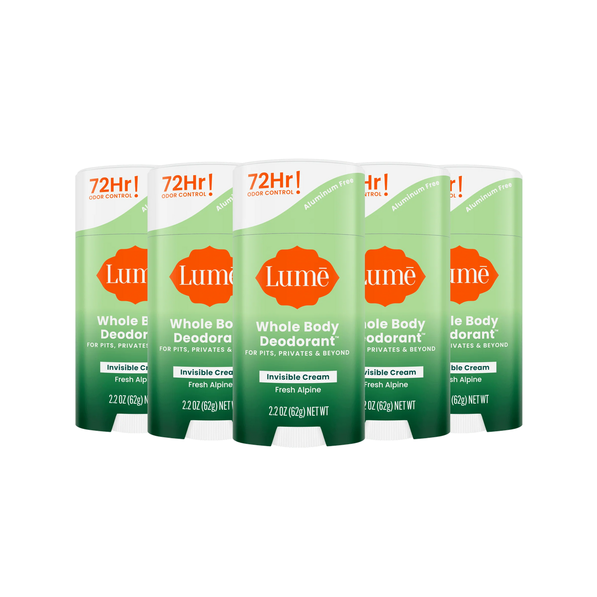 Fresh Alpine | Cream Stick Deodorant 5-Pack