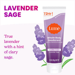 Lavender Sage | Cream Tube Deodorant