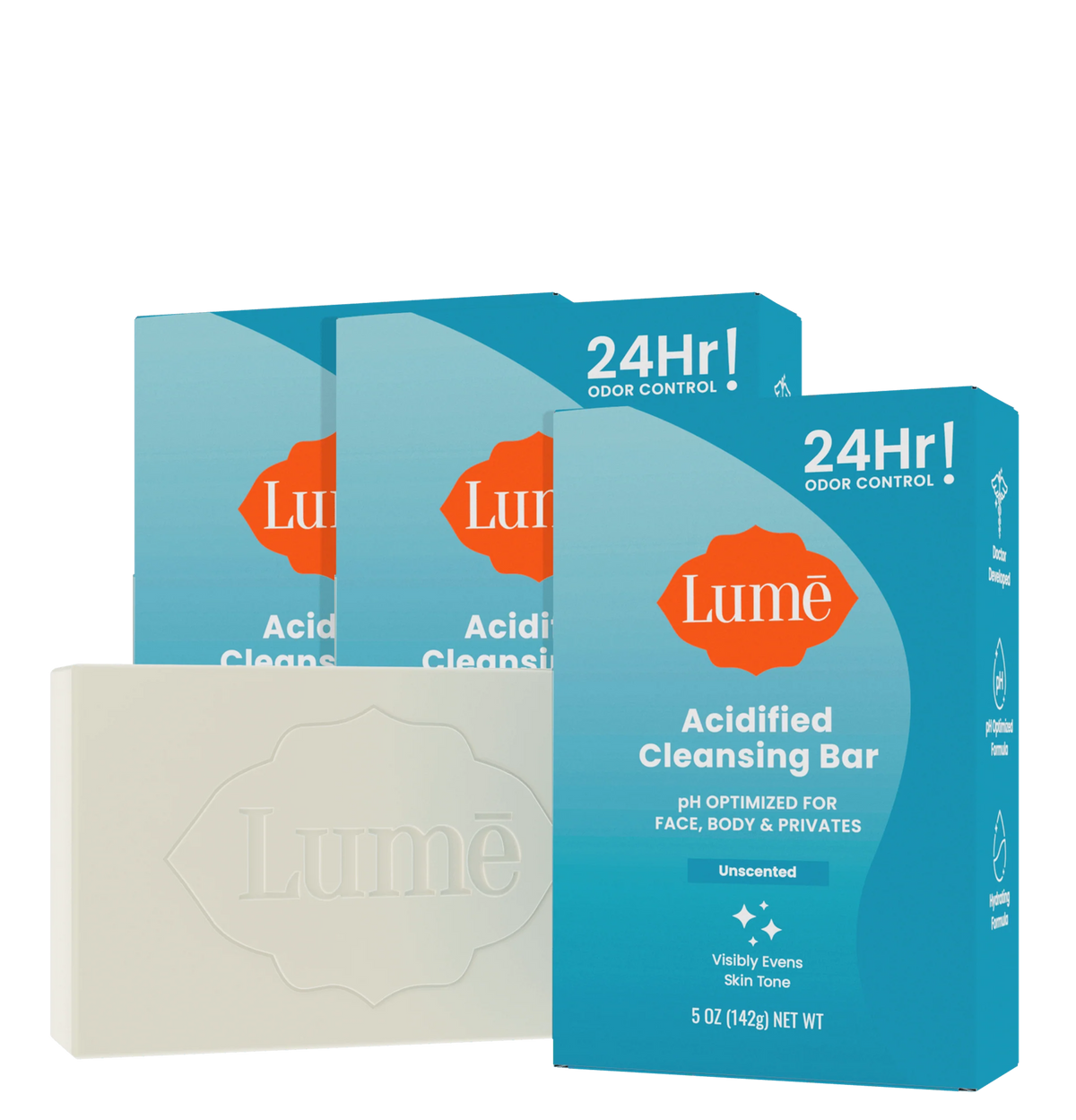 Unscented | Cleansing Bar 3-Pack