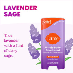 Lavender Sage | Solid Stick Deodorant