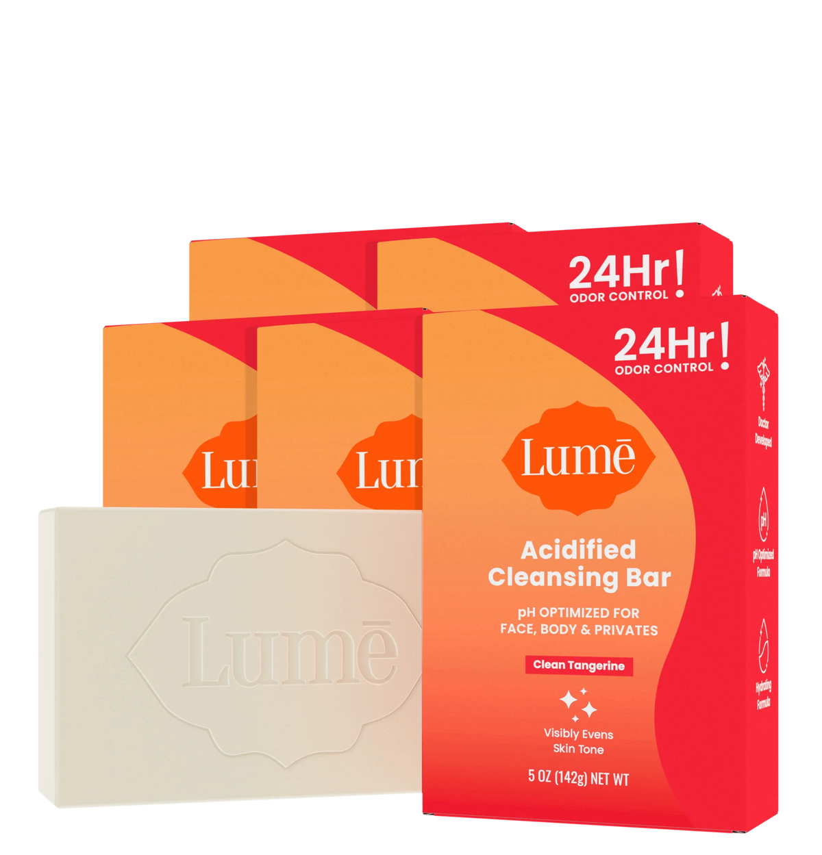 Clean Tangerine | Cleansing Bar 5-Pack