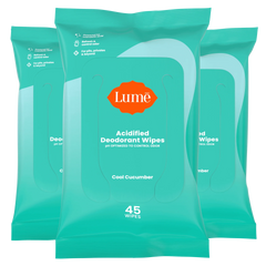 Cool Cucumber 45ct Wipes | Deodorant Wipes 3-Pack