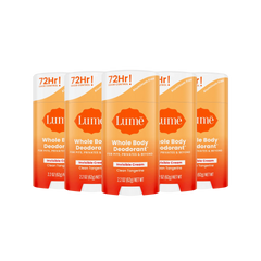 Clean Tangerine | Cream Stick Deodorant 5-Pack