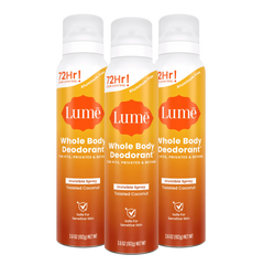 Toasted Coconut | Spray Deodorant 3-Pack